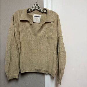 Cordera oversized polo sweater